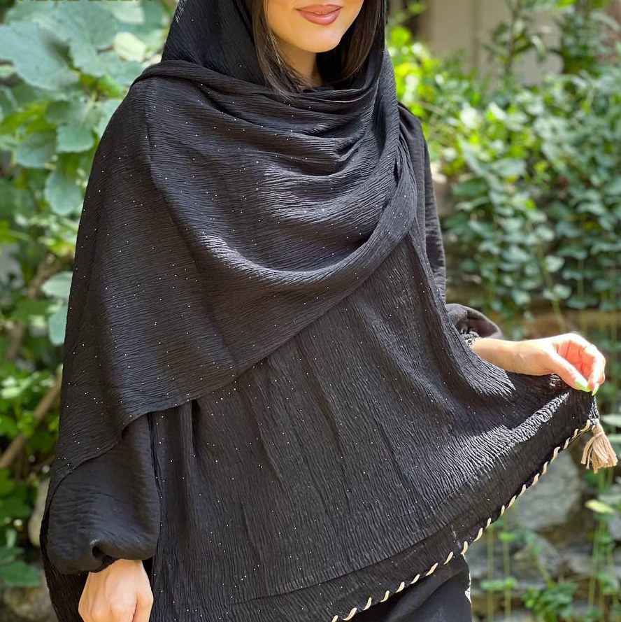 شال پلیسه شاین دار 10 کد 54238
