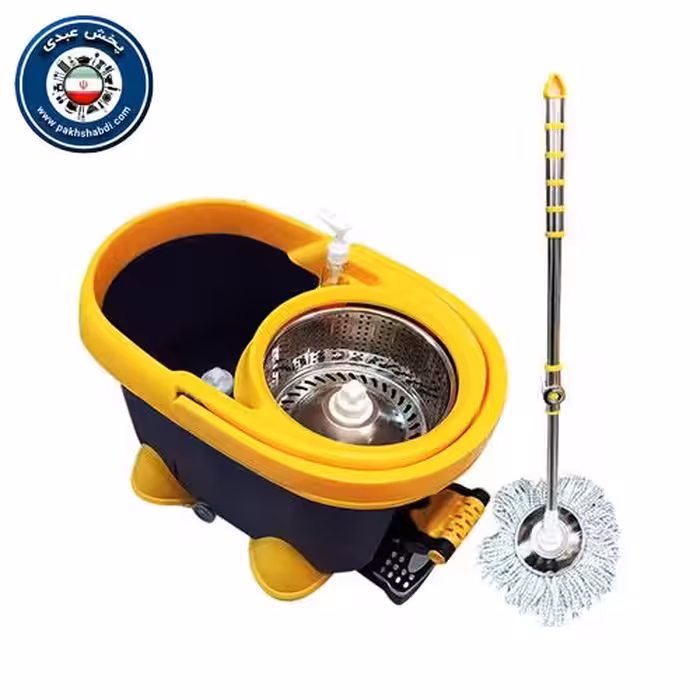 سطل و زمین شوی پدال دار استیل سوئیت هوم muma