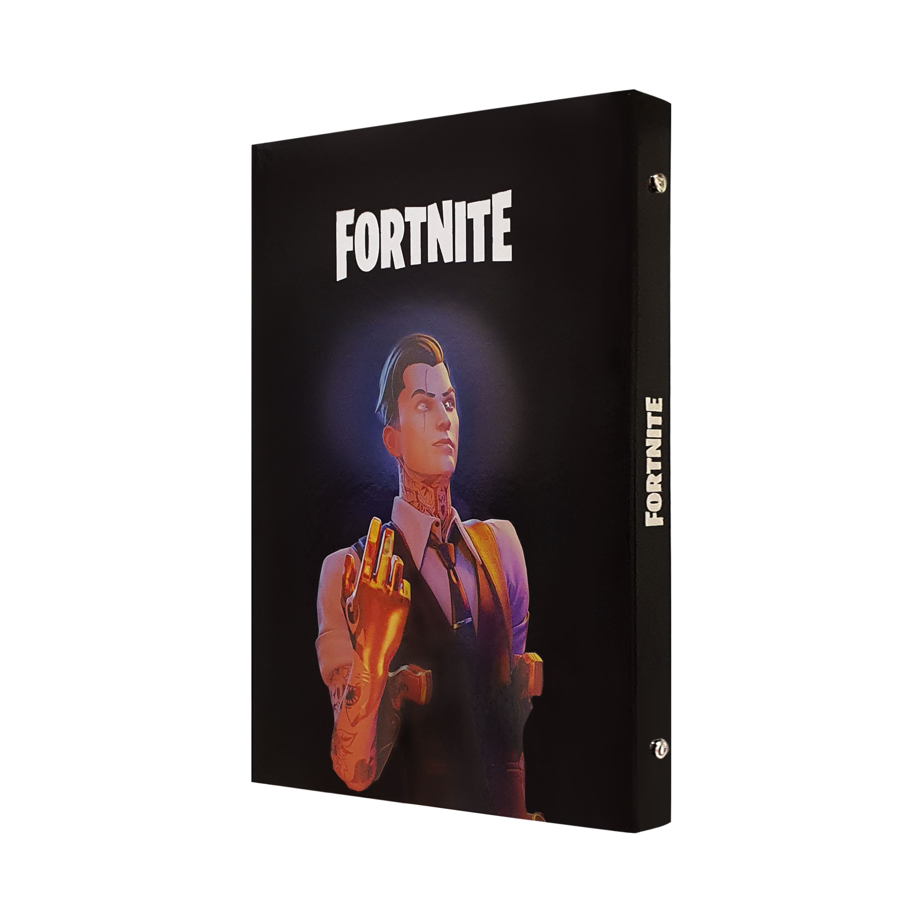 دفتر کلاسوری 100 برگ پدیده نقش مدل 26 حلقه کالکشن game طرح fort nite کد 03