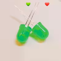 پک دو عددی ال ای دی ( دیود نوری) 10mm (مات)