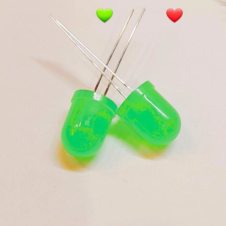 پک دو عددی ال ای دی ( دیود نوری) 10mm (مات)