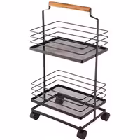 سبد سیب زمینی پیاز فلزی 2 طبقه لیمون 2324