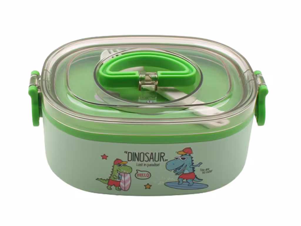 ظرف غذا استیل چند منظوره دایناسور