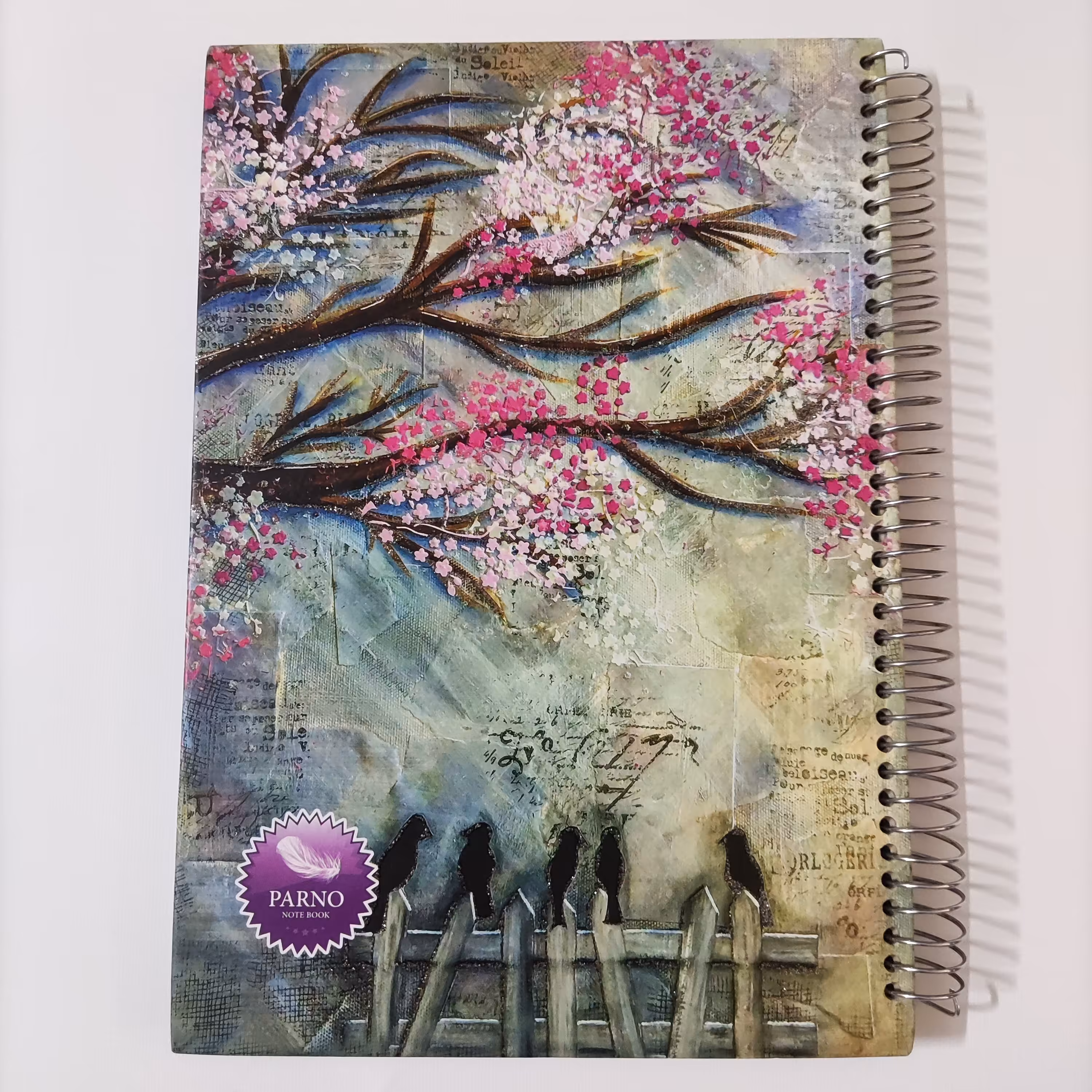 دفتر100 برگ جلد سخت کلاسیک 