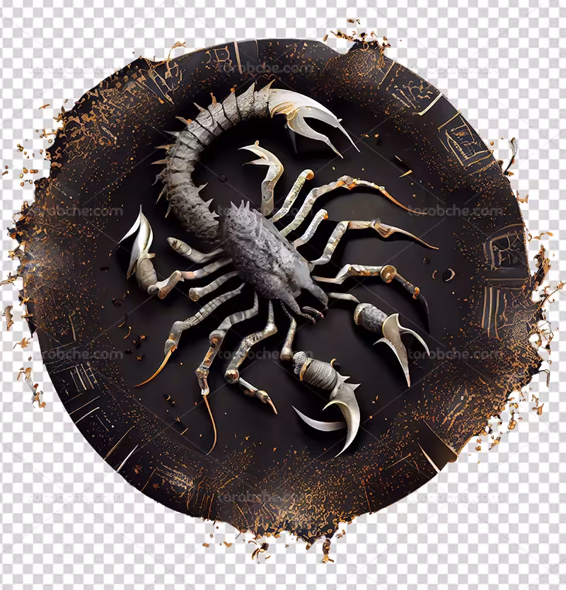 عکس PNG زودیاک آبان ماه | گرافیک با طعم تربچه