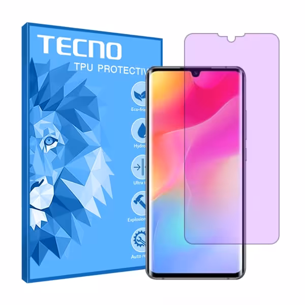 گلس شیائومی Mi Note 10 Lite مدل هیدروژلی آنتی پرپل برند تکنو کد S