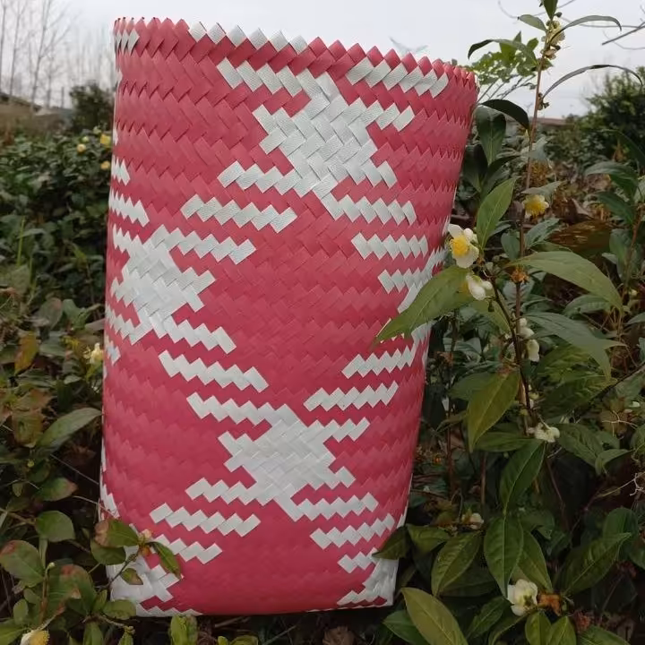 باکس حصیری دستباف بزرگ