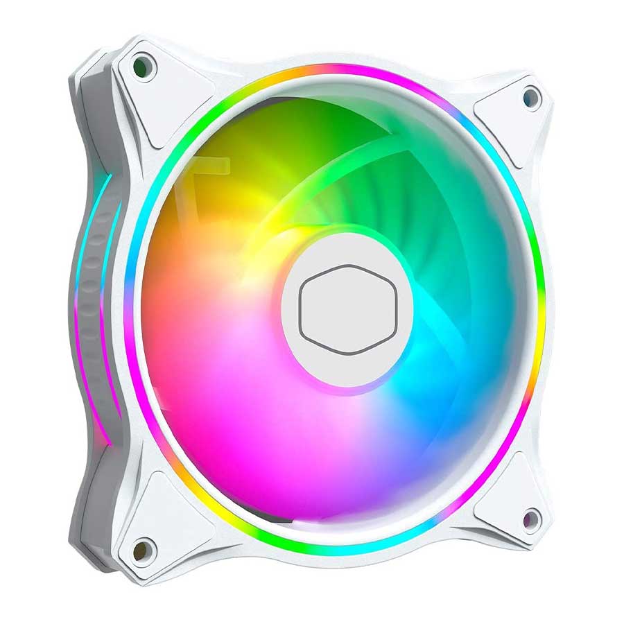 قیمت و خرید فن خنک کننده کیس کولرمستر مدل MasterFan MF140 Halo WHITE EDITION | یاس ارتباط