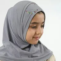 مقنعه دوتیکه دخترانه