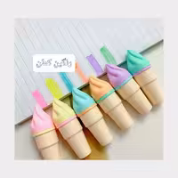 هایلایتر، طرح بستنی، بسته ی6 رنگ