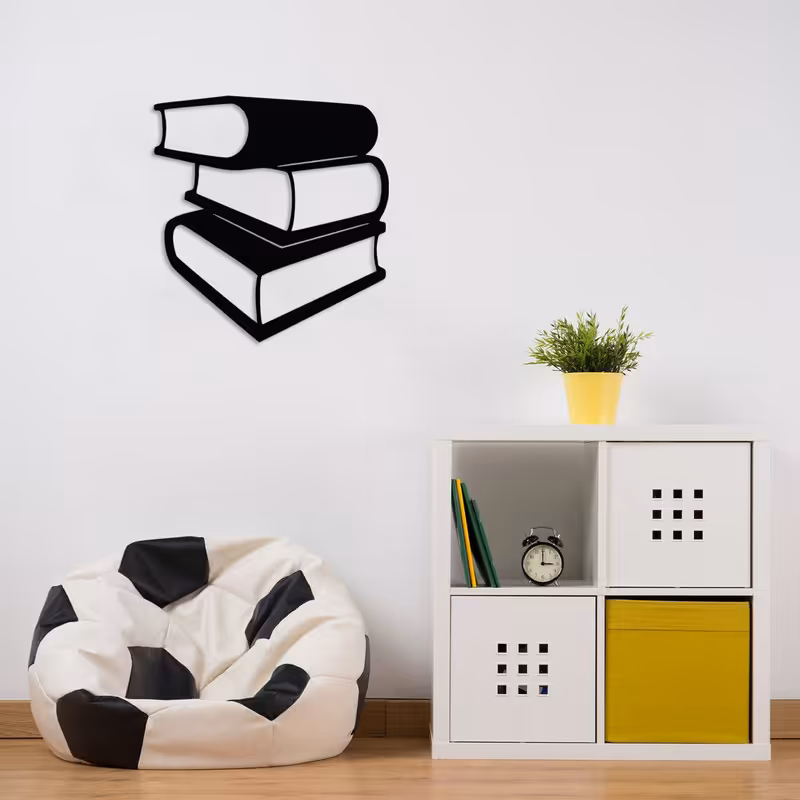 استیکر طرح کتاب