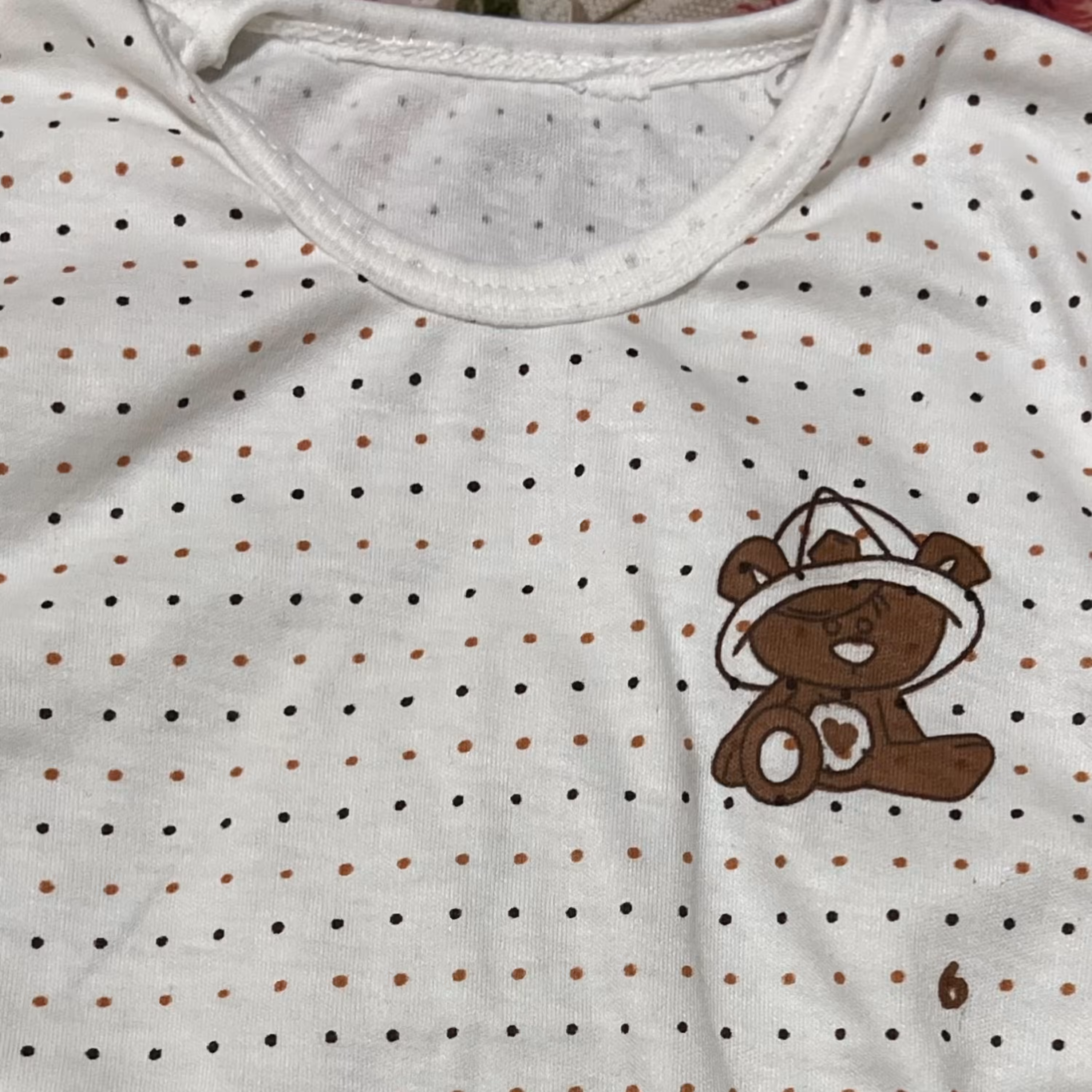 بلوز شلوار مقرون به صرفه کودک خال خالی هم دخترونه هن پسرونه