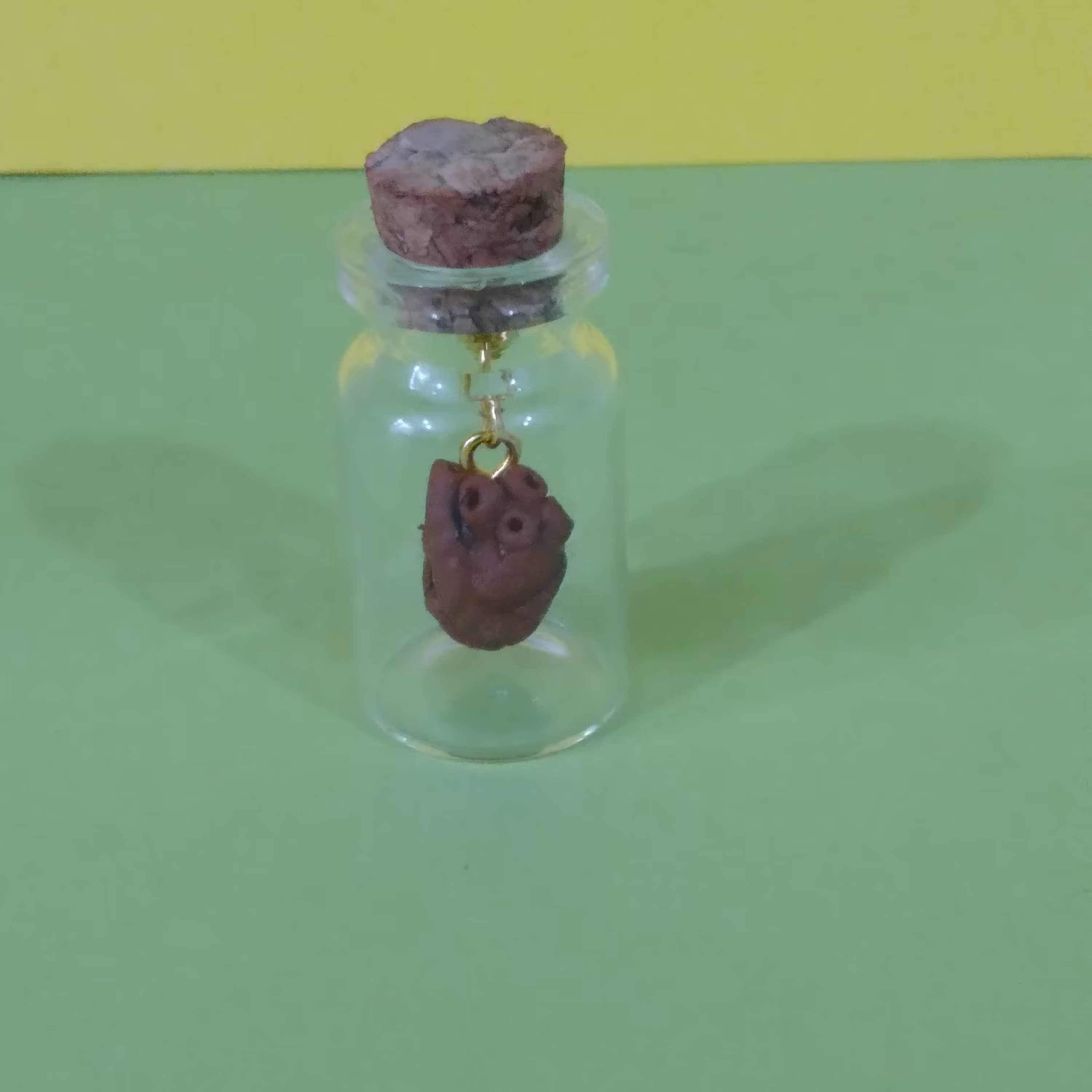 دست سازهای کوچک من  . گیفت جادویی.  قلب خمیری. محصولی از ستاره چوبی