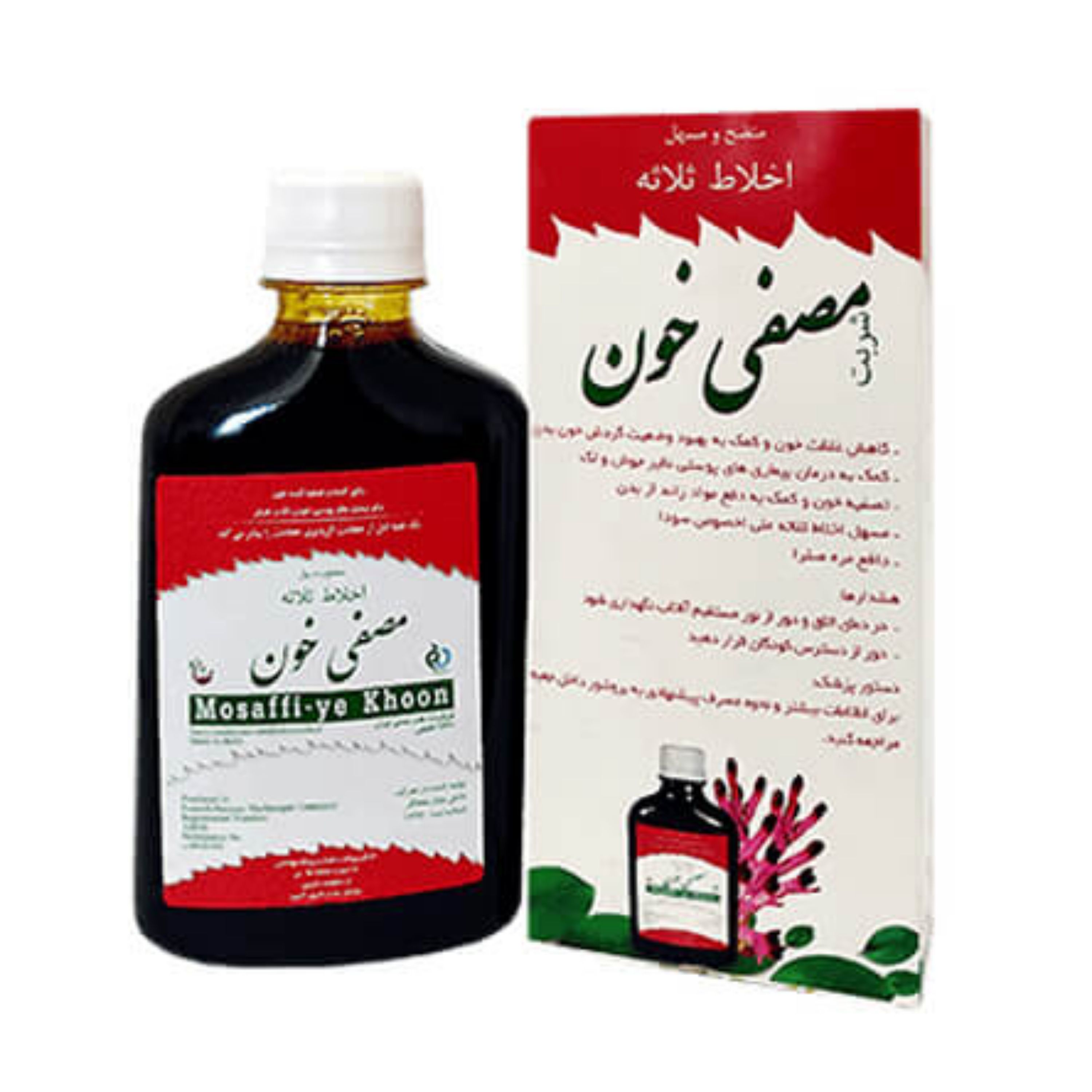 شربت مصفای خون شفانگر (اخلاط ثلاثه)