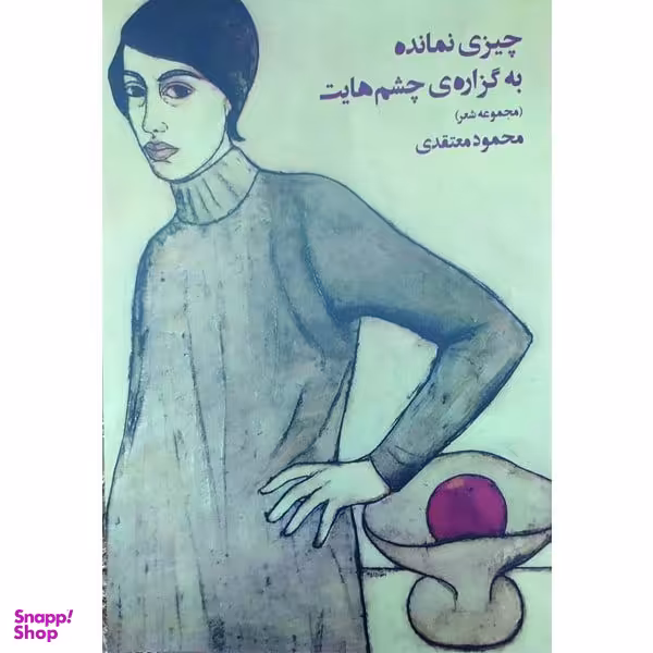 کتاب چیزی نمانده به گزاره چشم هایت اثر محمود معتقدی انتشارات دانیار
