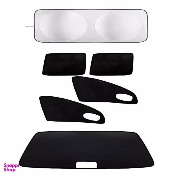 آفتاب گیر شیشه خودرو مدل P40i6 مناسب برای پژو 405 مجموعه 6 عددی