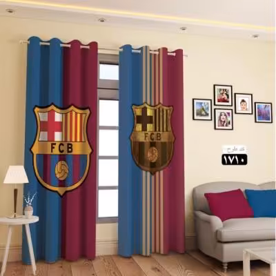 پرده تصویری طرح باشگاه بارسلونا