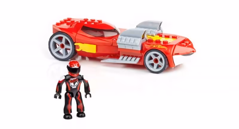 بلوك hot wheelsقرمز رنگ كد91706
