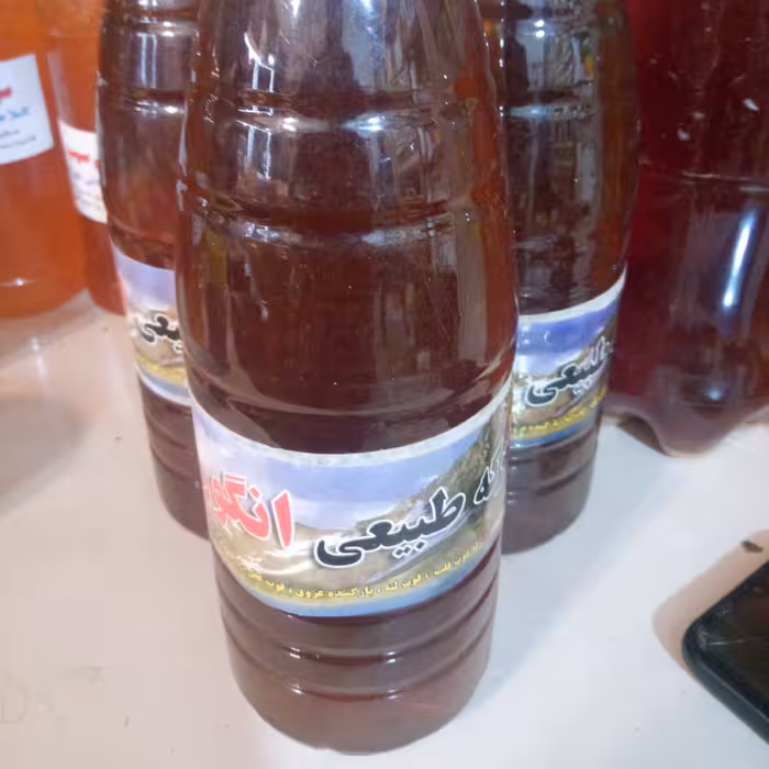 سرکه طبیعی انگور یک کیلویی ارسالی از تهران 