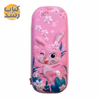 جامدادی دو زیپ برجسته طرح خرگوش