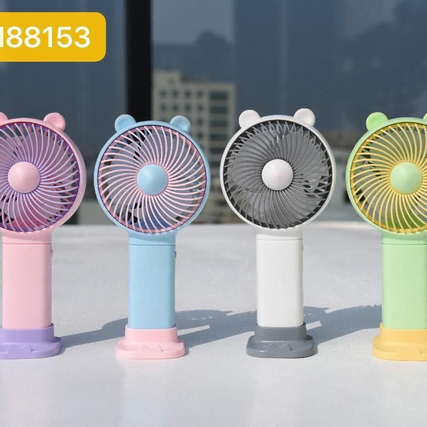 مینی فن گوش دار شارژی گرد کد YM88154