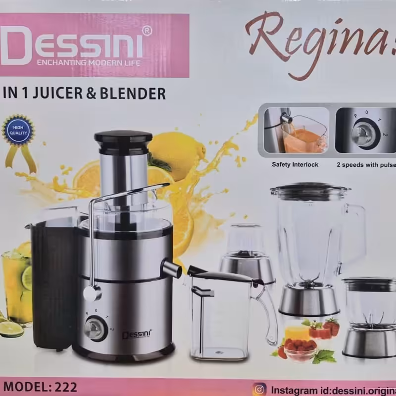 آبمیوه گیری دسینی 4کاره(ارسال رایگان)