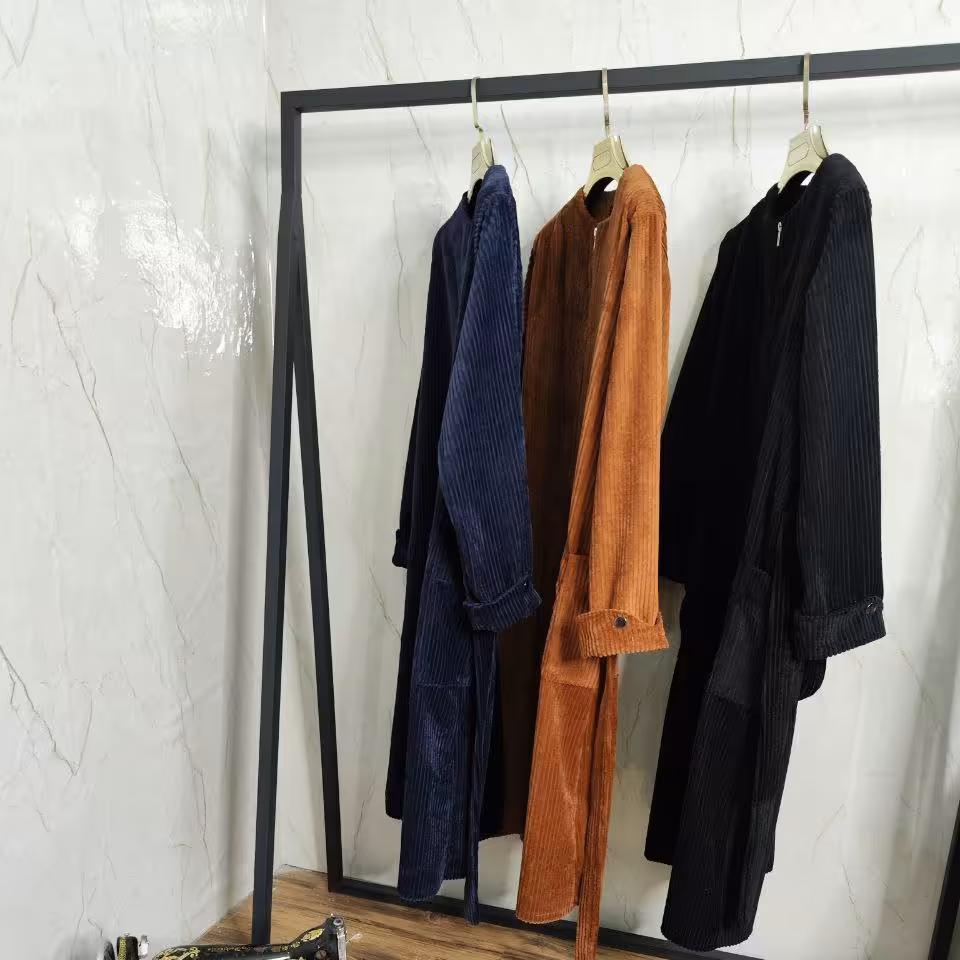 مانتو مخمل کبریتی درشت حوله ای از سایز 38 تا 60 سایز بزرگ