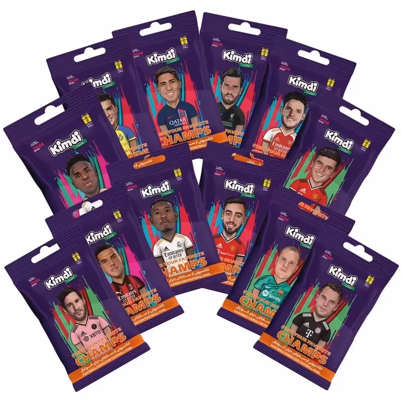 اسباب بازی شانسی کیمدی مدل چمپس بسته 12 عددی