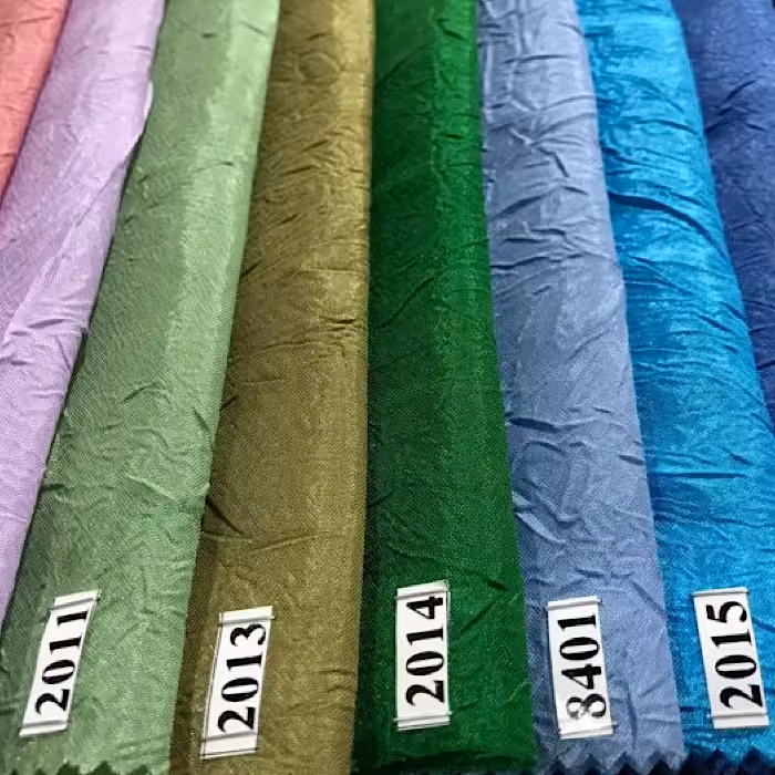 پرده ترگالت چروک ساده قیمت بصورت طاقه ای 