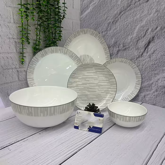 سرویس غذا خوری 26 پارچه لومینارک مدل دیاکو