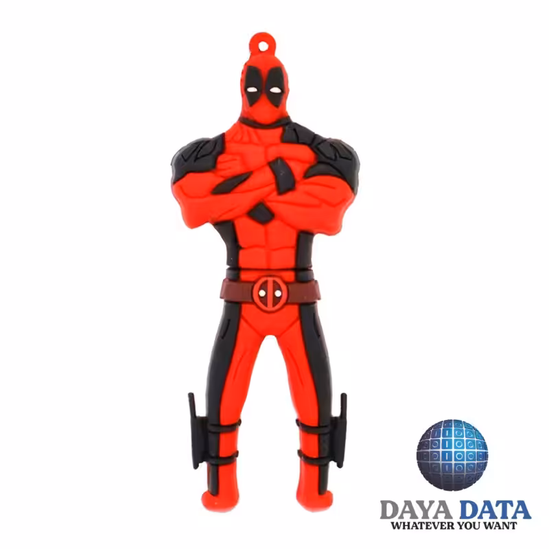 فلش مموری فانتزی دایا دیتا ددپول مدلPC1059-3 ظرفیت32GB-USB2 رنگ قرمز