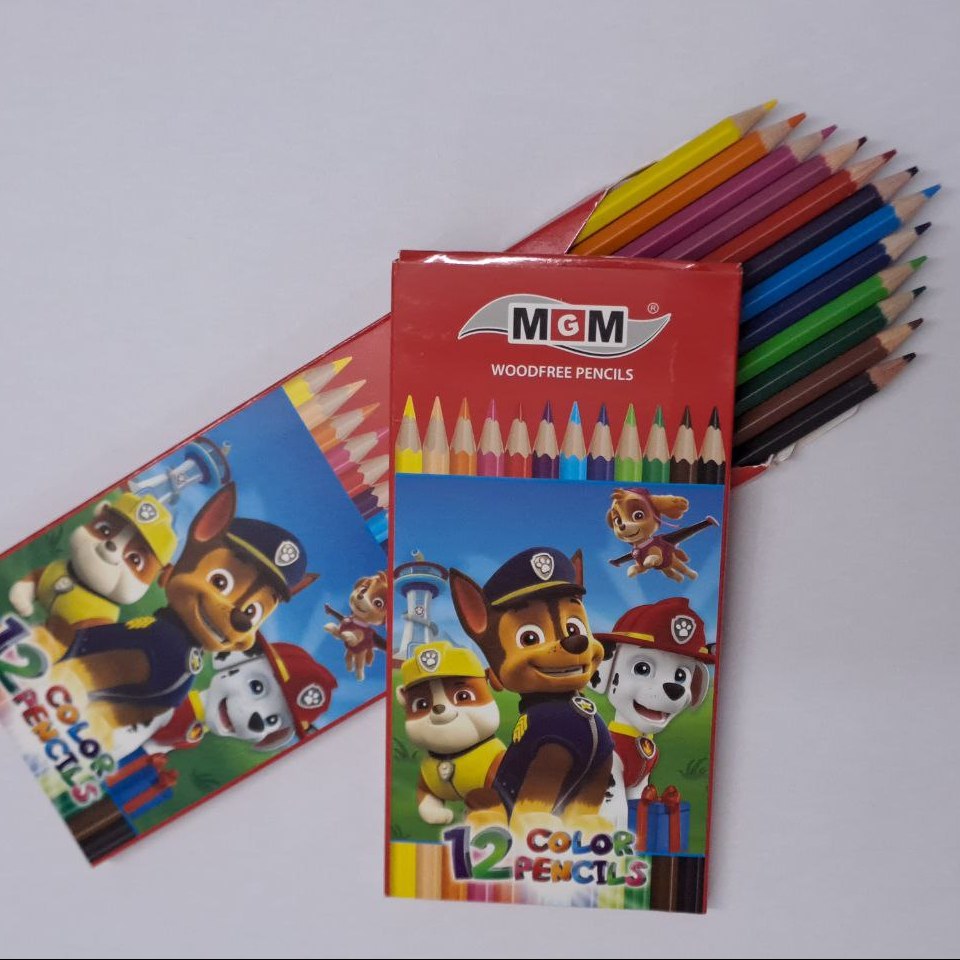 مداد رنگی 12 رنگ mgm پنگوئنی