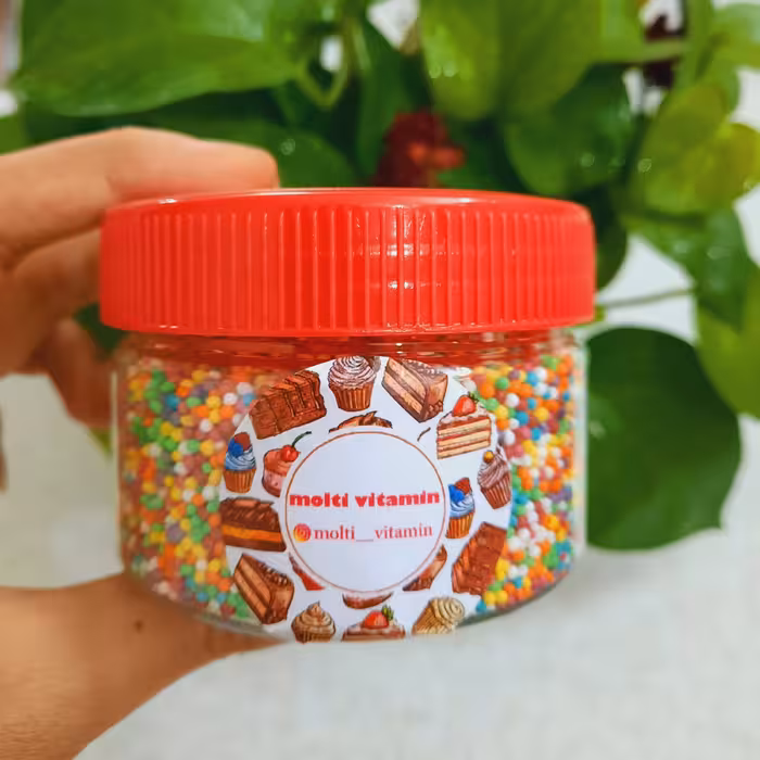 ترافل شنی ریز رنگارنگ 100گرمی