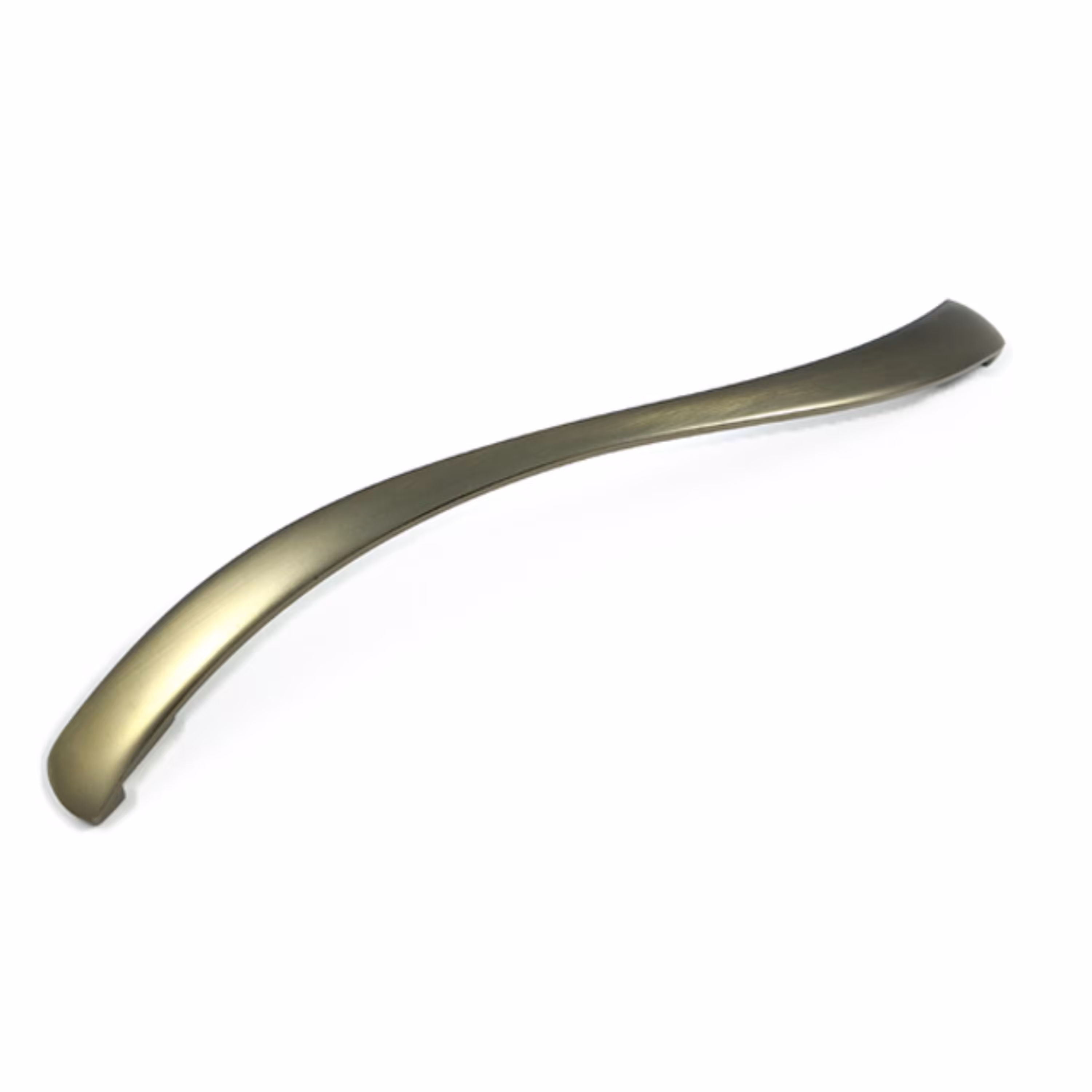 دستگیره کابینت کمد  مدل اس رنگ زیتونی مات سایز 160 میلی متر