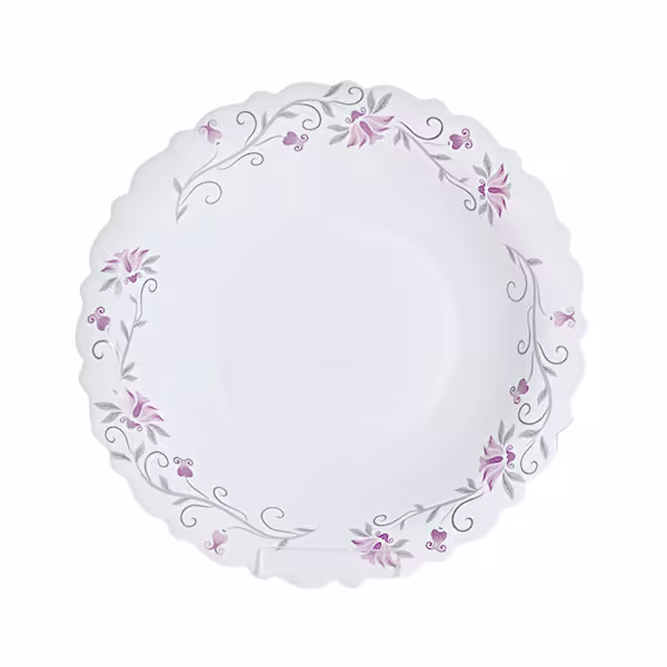 بشقاب خورش خوری گرد پارس اپال کد 124