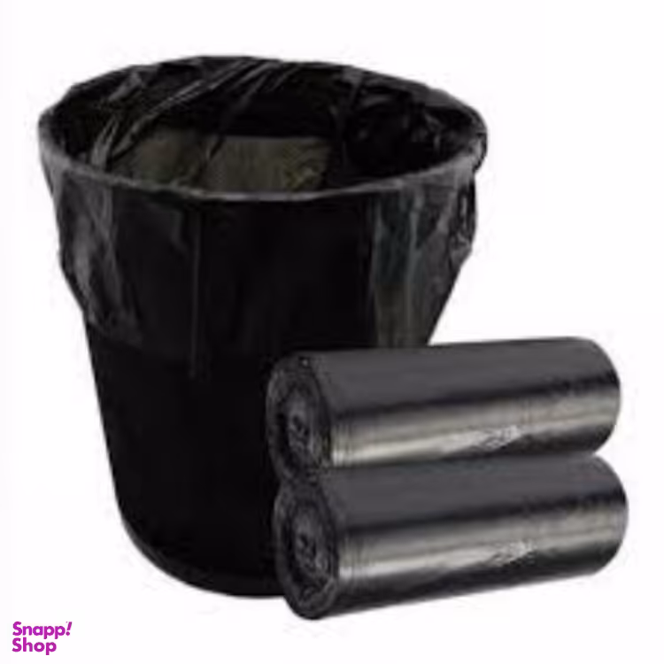 کیسه زباله رولی کد 002 سایز متوسط بسته 2 عددی