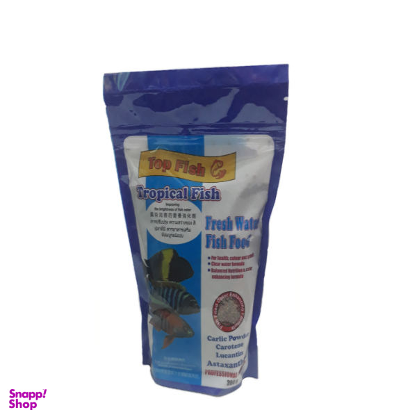 غذا ماهی تاپ فیش مدل Tropical Fish وزن 200 گرم