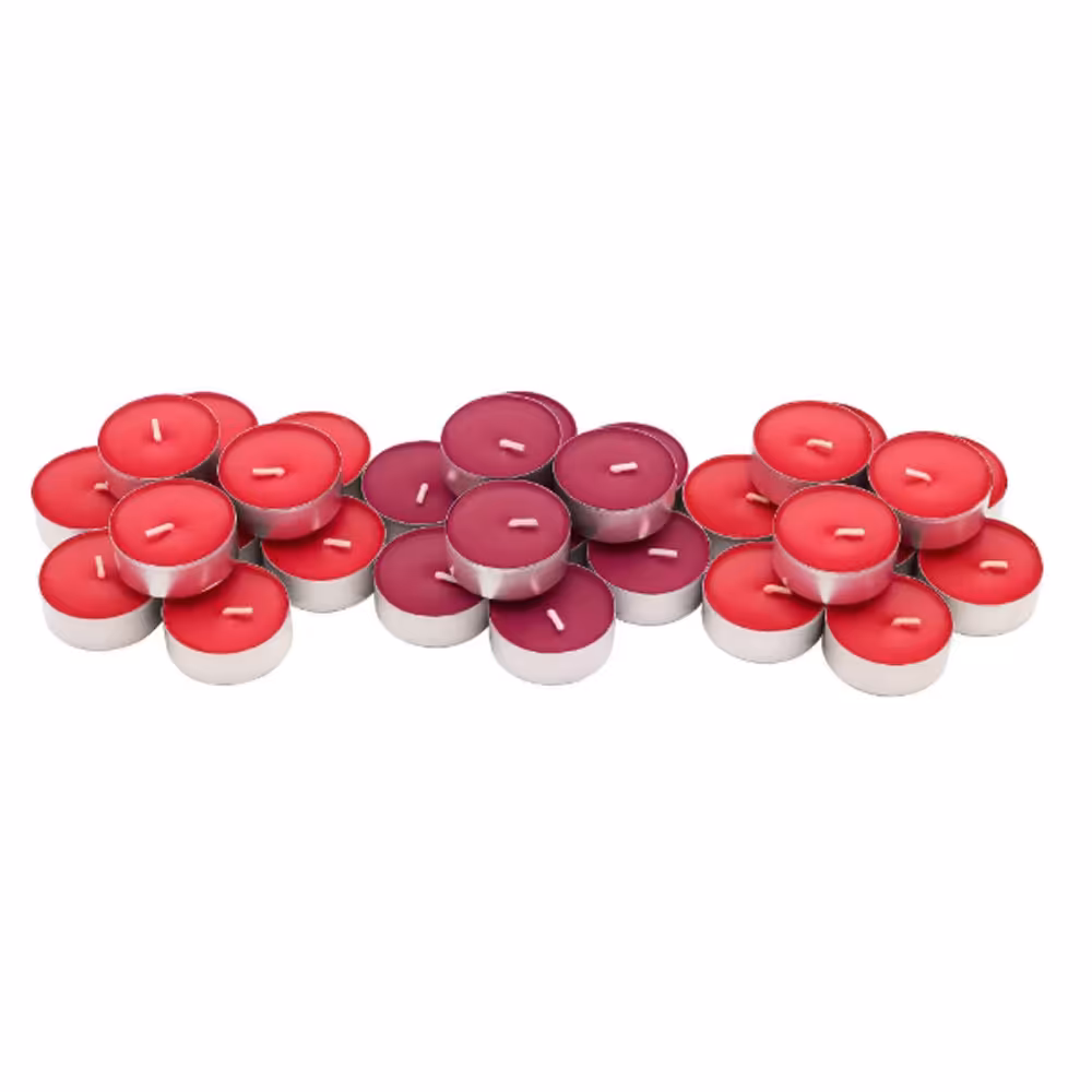 شمع معطر با رایحه توت قرمز ایکیا بسته 30 عددی مدل SINNLIG