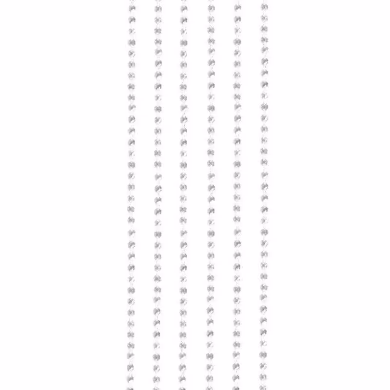 پرده آویز آریا کریستال مدل کوتاه و بلند عرض 30  ارتفاع 170 سانتیمتر(رنگ شامپاین)