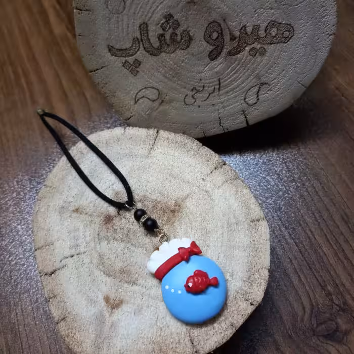 اکسسوری نوروز و هفت سین(آویز آینه  ی تنگ ماهی)