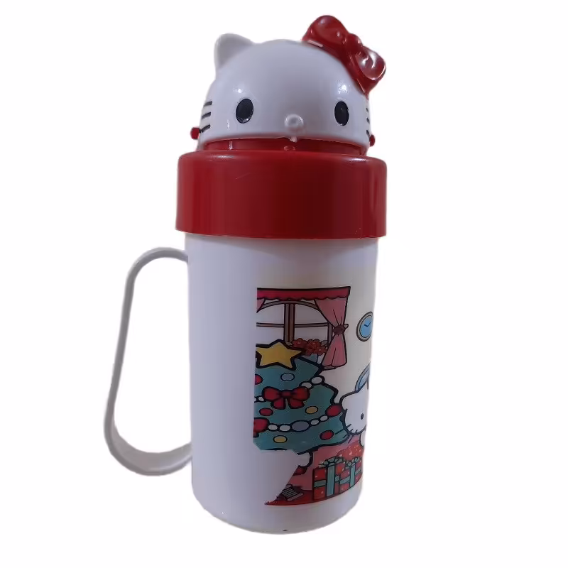 قمقمه کودک طرح کیتی کد 30 گنجایش 0.2 لیتر