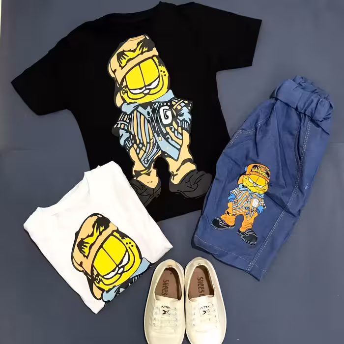 تیشرت شلوارک اسپرت گارفیلد 