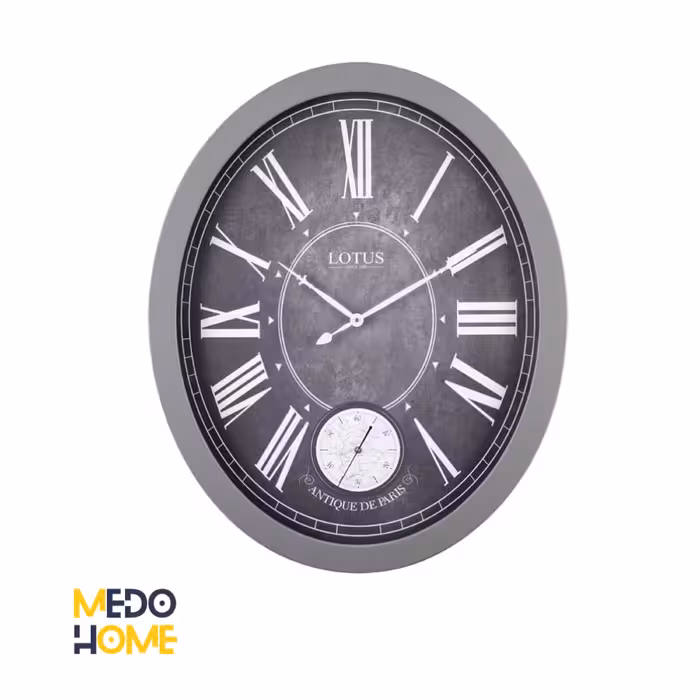 ساعت دیواری چوبی مدل ROCKLIN کد W-7738