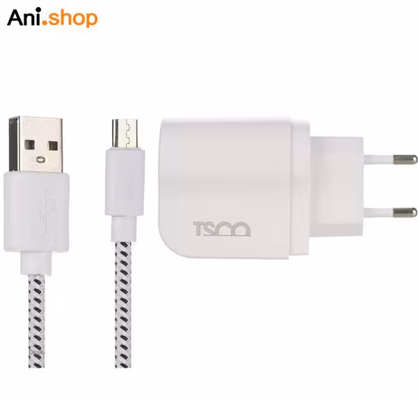 کلگی شارژر مدل48 تسکو جنس خوب با کابل میکرو کد 908