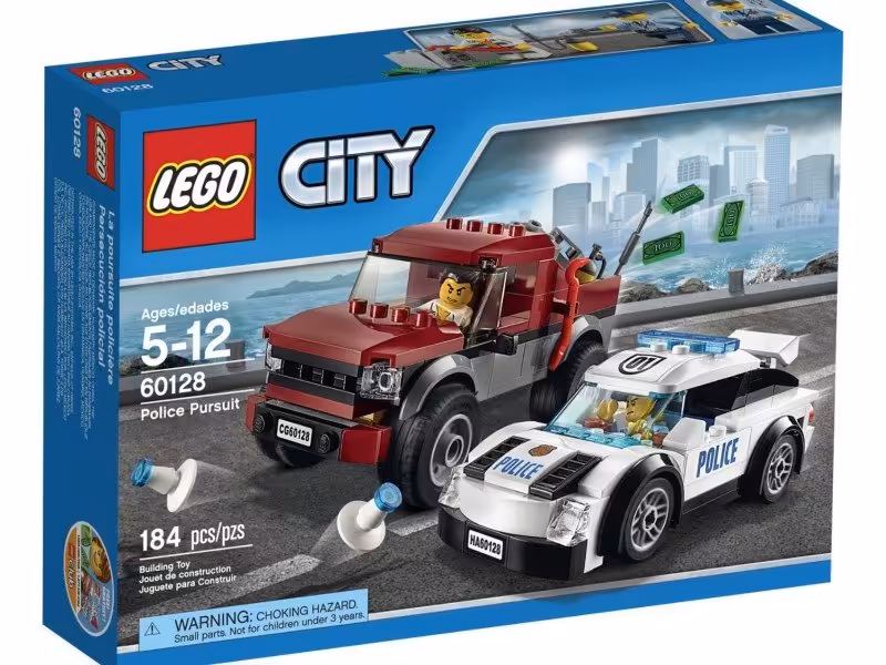 اسباب بازی ساختنی تعقیب و گریز پلیس سری CITY كد 60128
