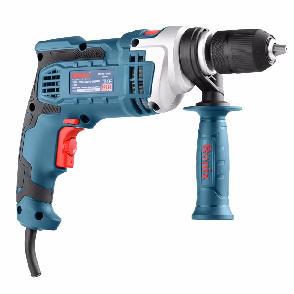 دریل  چکشی 850وات رونیکس کد 2215همراه با یکسال گارانتی