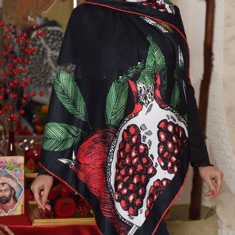 روسری پاییزه یلدایی