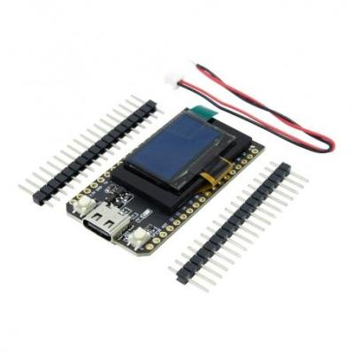 برد توسعه LILYGO ESP32 ورژن 3 با نمایشگر 096 اینچ OLED دارای هسته وایفای و بلوتوث