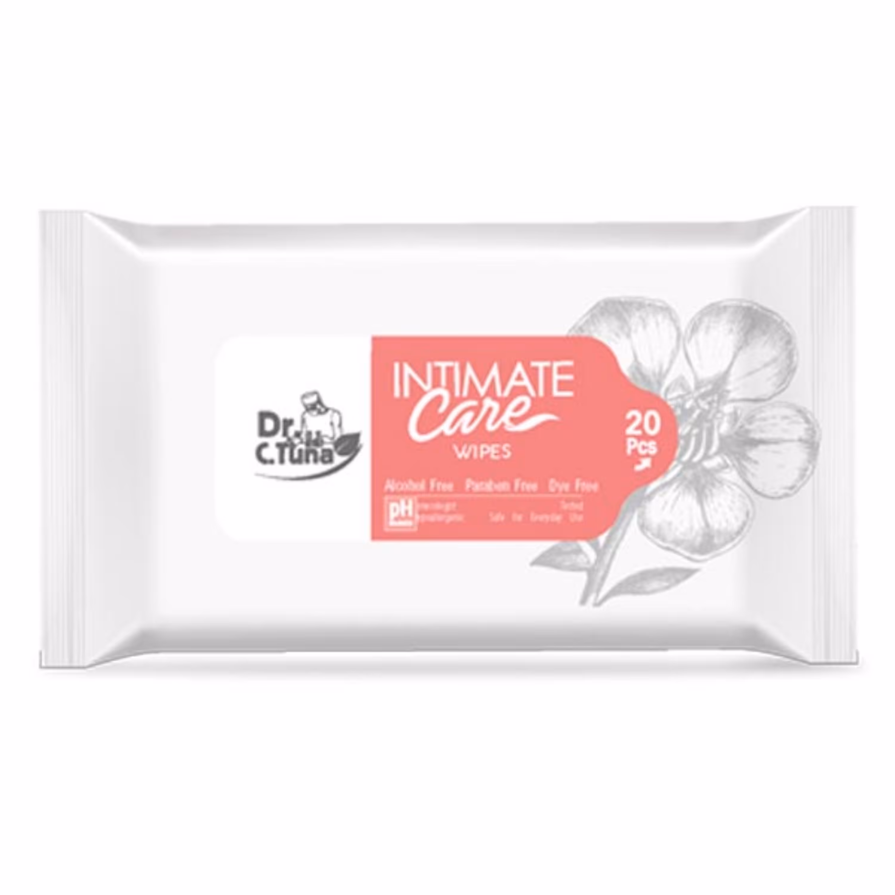 دستمال مرطوب بهداشتی دکتر سی تونا فارماسی 20 عدد