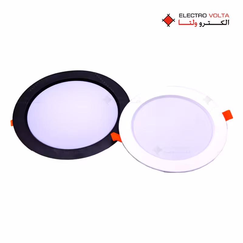 چراغ سقفی نارا 30 رنگ نور  مهتابی بدنه سفید برند 4M